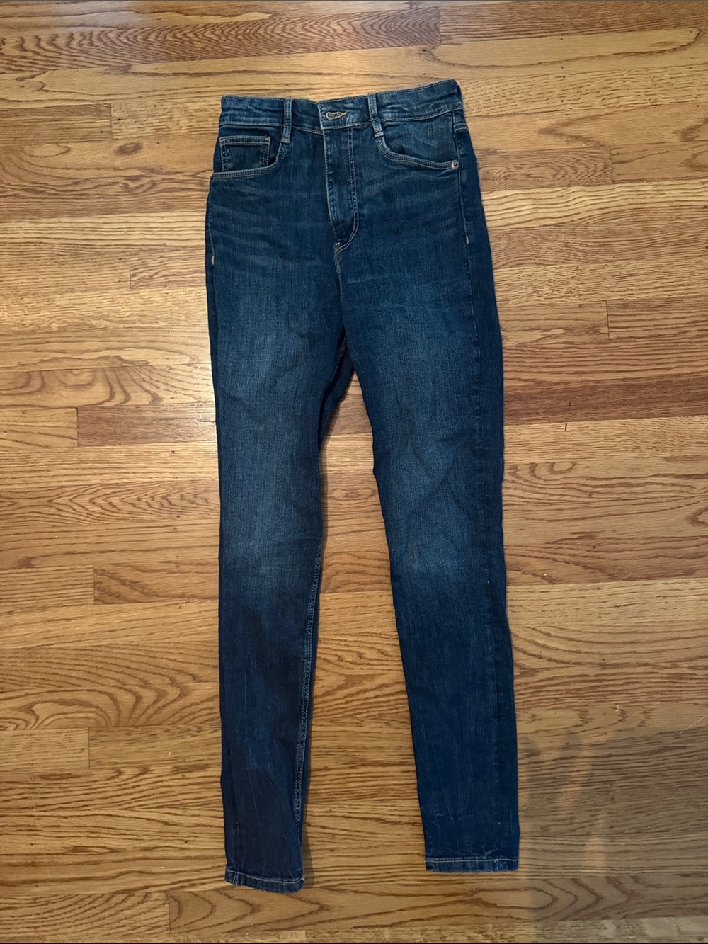 Zara Women’s Dark Blue Skinny Jeans